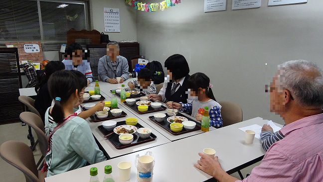10月25日　子ども食堂　開催しました。